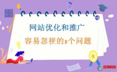 陜西網(wǎng)站設(shè)計(jì)-企業(yè)網(wǎng)站優(yōu)化和推廣容易忽視的5個(gè)問題!